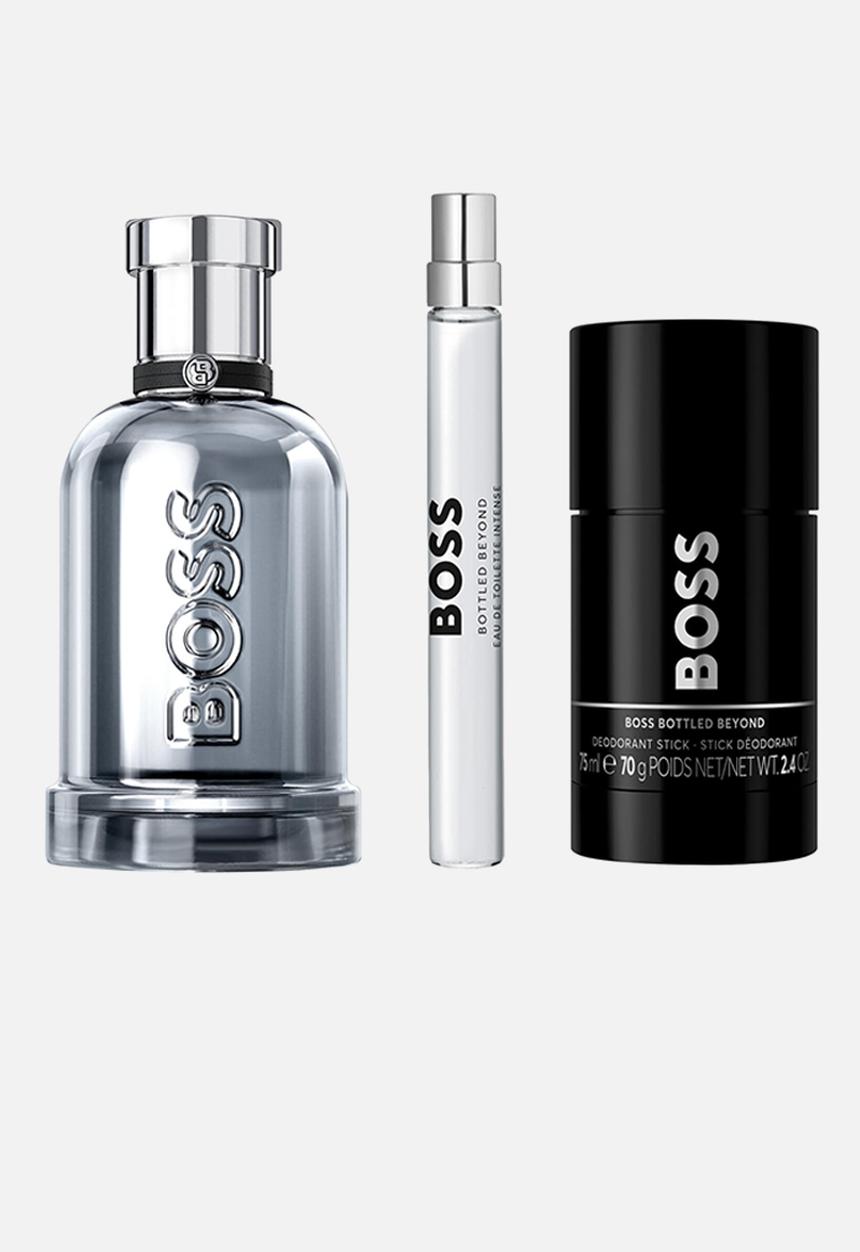 Hugo Boss Fragrances - Hugo Boss Bottle Beyond for Men Trio Gift Set Edt - 100ml