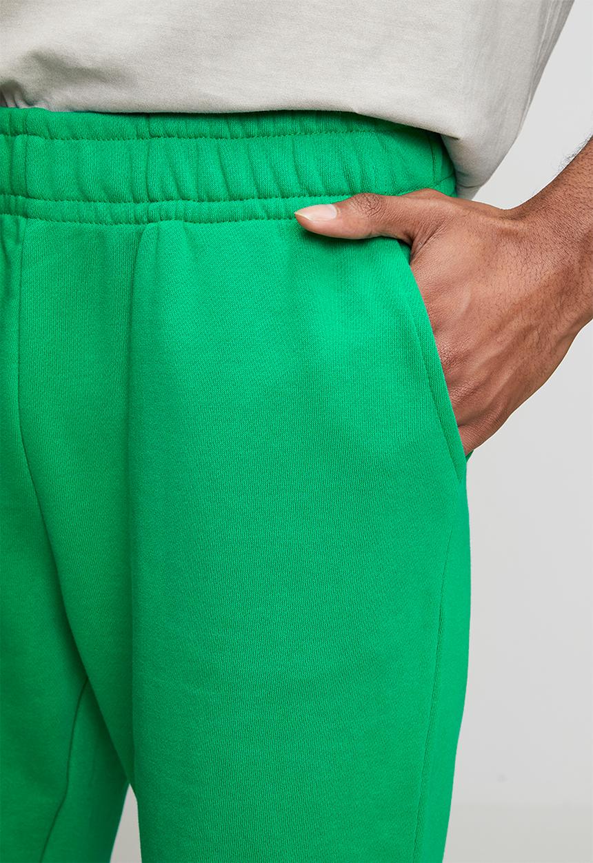 Only & Sons - Onsten Reg Sweat Shorts - Golf Green
