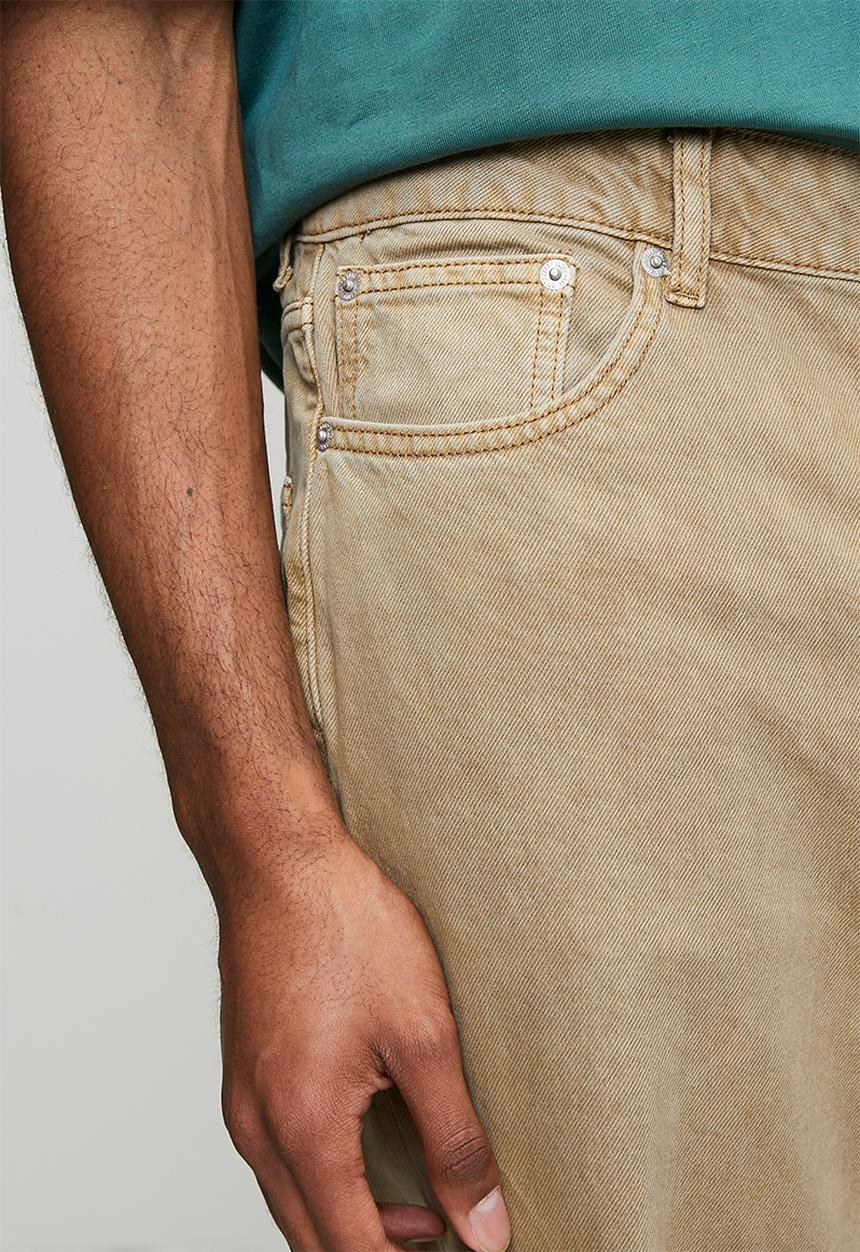 Only & Sons - Onsremi Wide Box Azg Color Dnm - Beige Denim