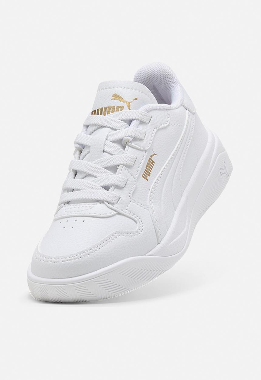 PUMA - Court Bae Ac Ps - Puma White-Puma White-Puma Gold