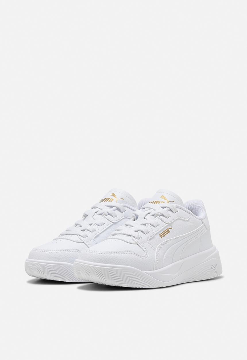 PUMA - Court Bae Ac Ps - Puma White-Puma White-Puma Gold
