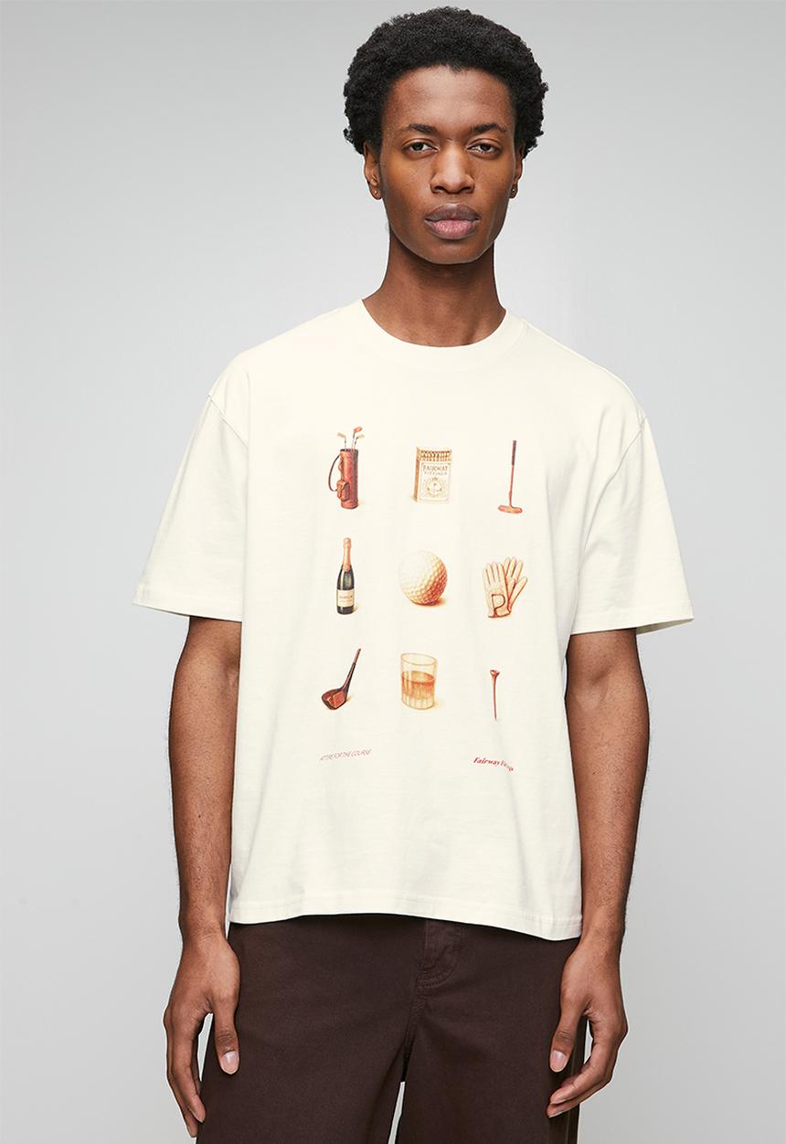 Cotton On - Everyday Fit Graphic T-Shirt - Vintage White/Attire