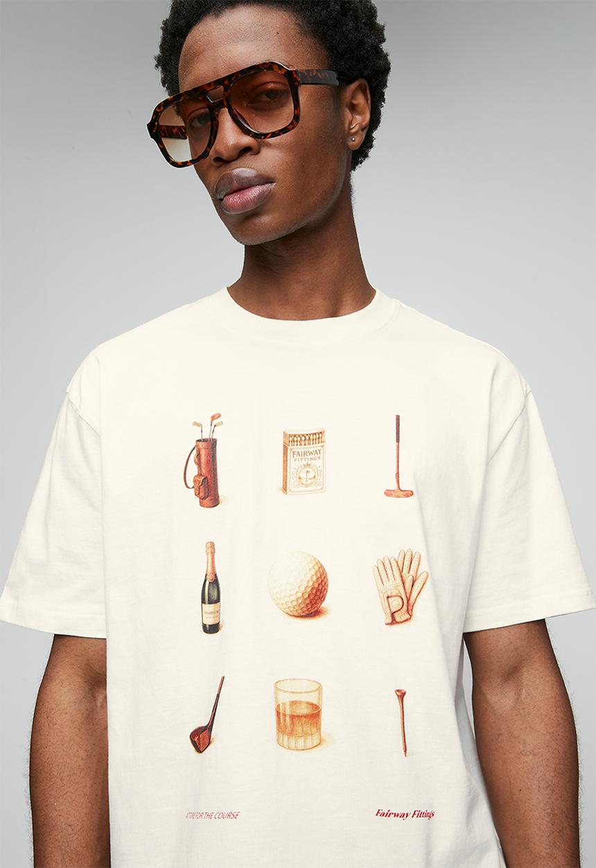 Cotton On - Everyday Fit Graphic T-Shirt - Vintage White/Attire