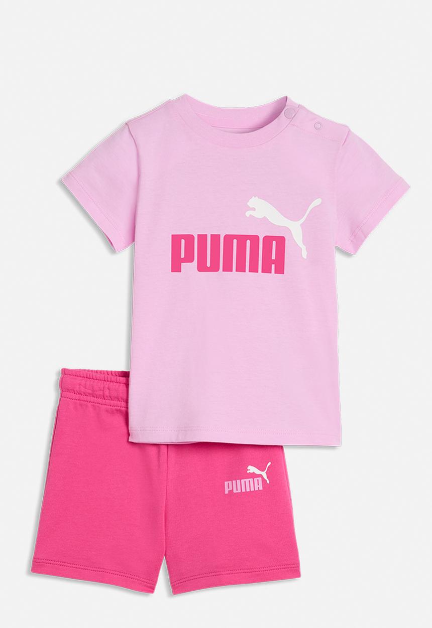 PUMA - Minicats Ess Tee And Shorts Set Inf - Mauve Glow