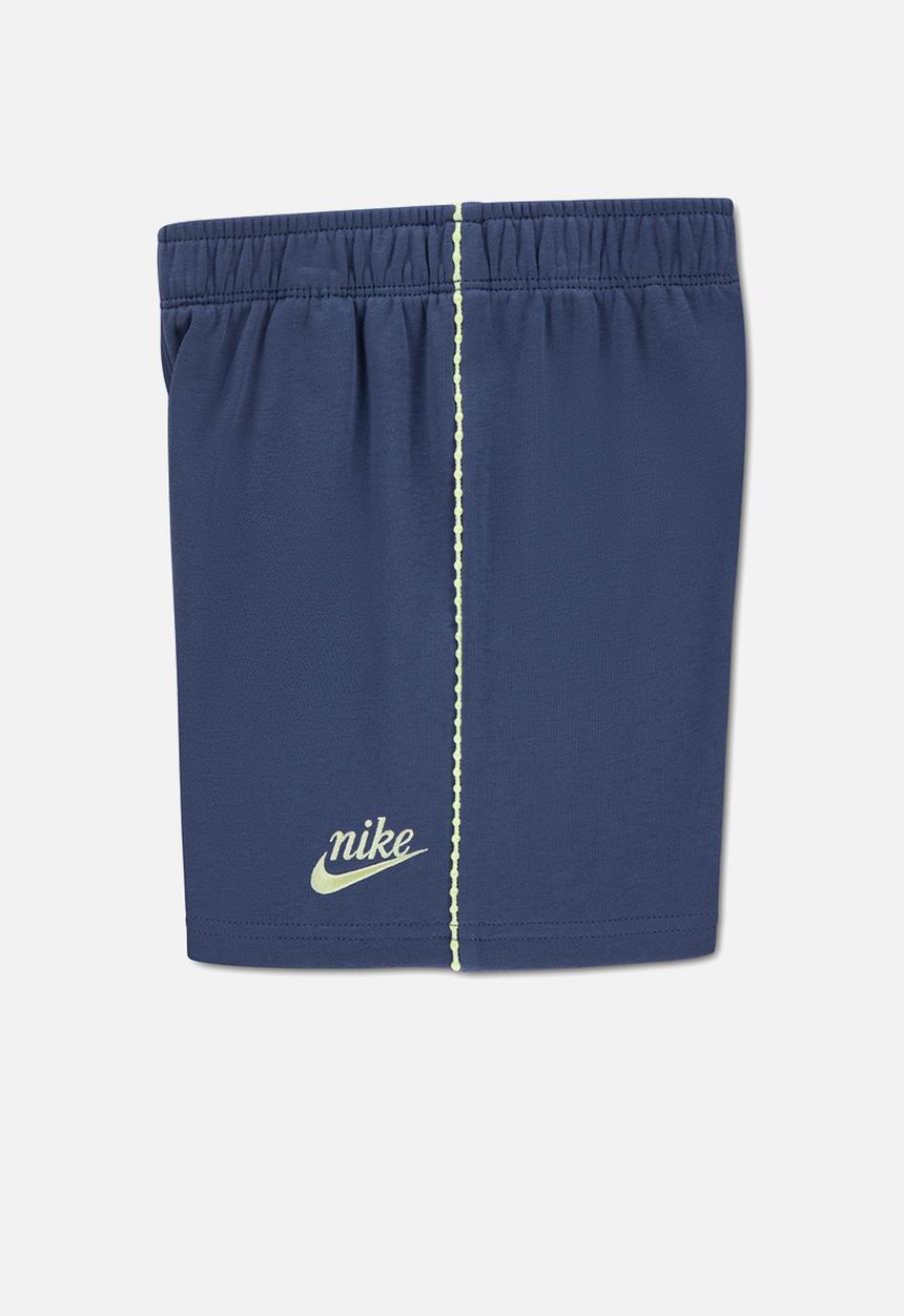 Nike - Nkn Tennis Jersey Ft Short Set - Mystic Navy