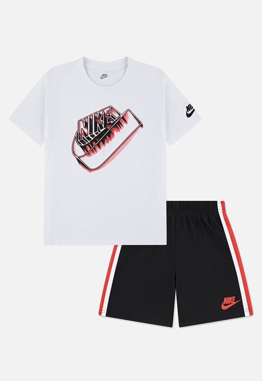 Nike - Nkb B Nsw Tricot Short Set - Black