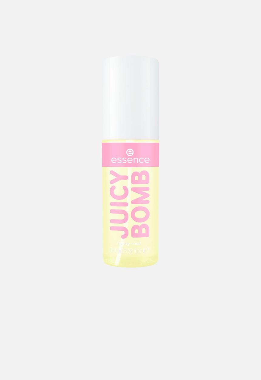 essence - JUICY BOMB tropical drop body mist - 108 Pineapple Paradise