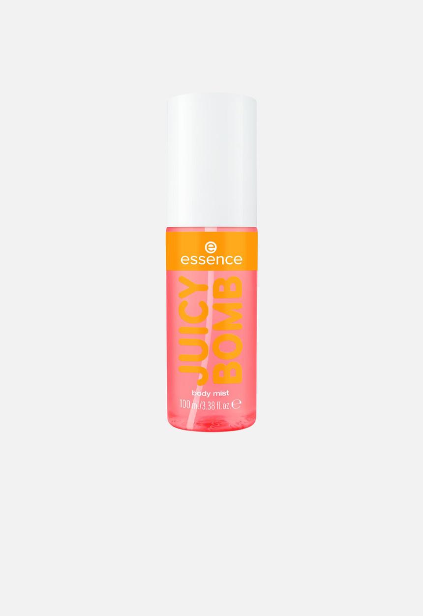 essence - JUICY BOMB tropical drop body mist - 110 Mango Mellow