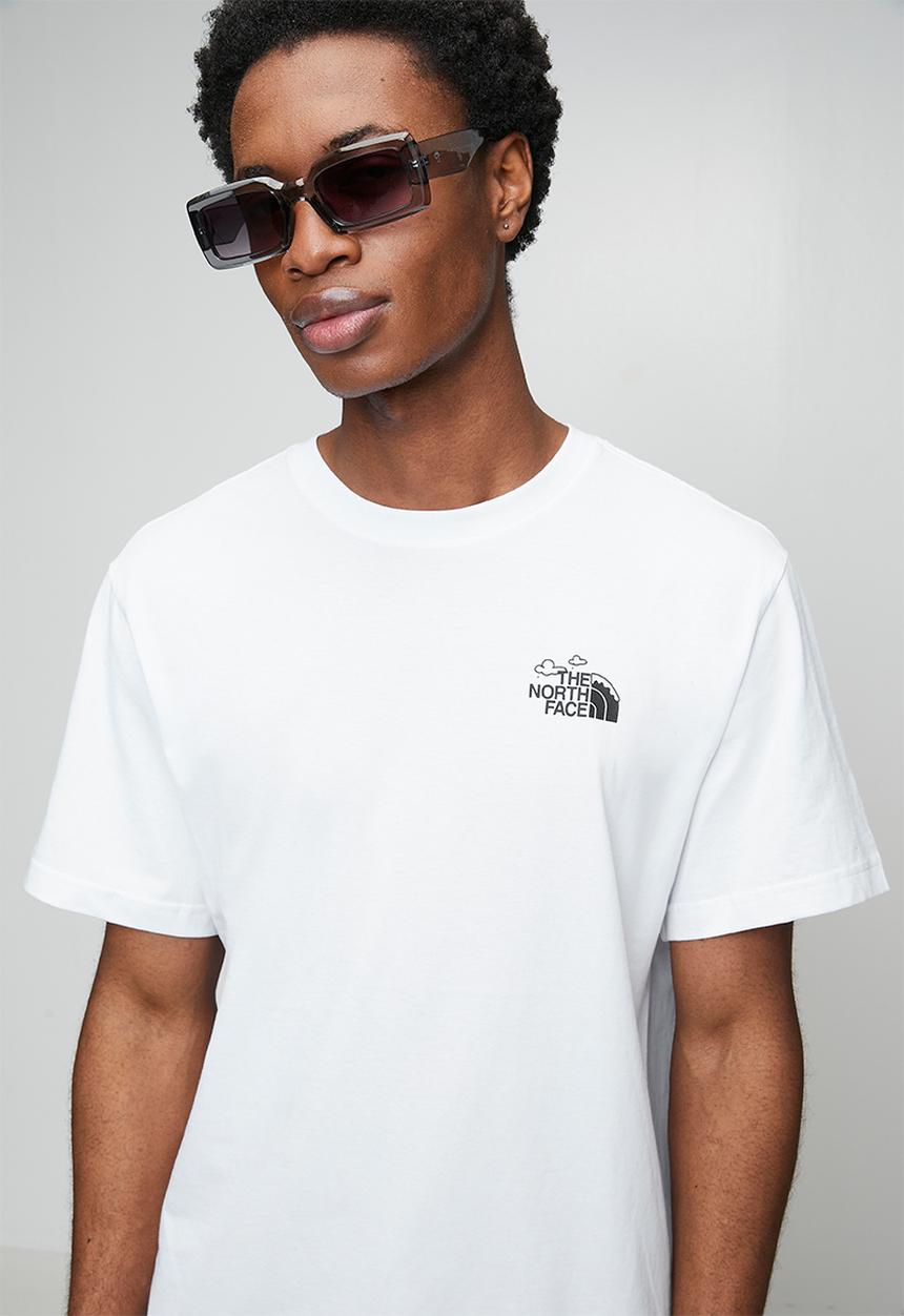 The North Face - NAT HIGH SOCIETY RLX SS TEE-GRAPHIC TNF WHITE