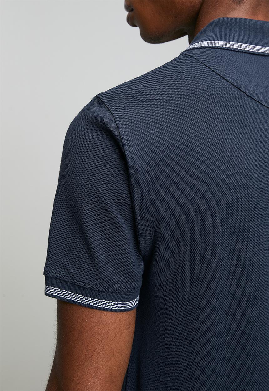 POLO - Mens Sport Short Sleeve Pique Golfer - Navy