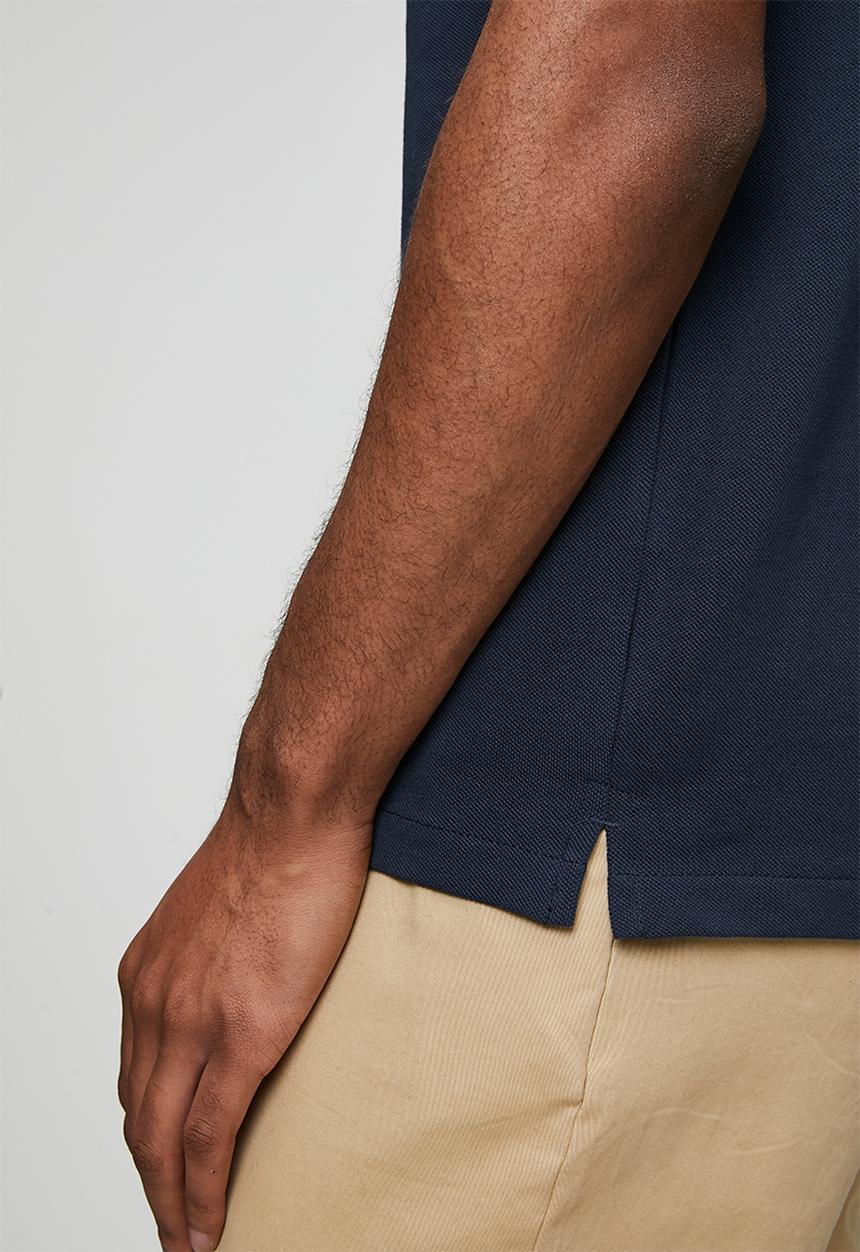 POLO - Mens Sport Short Sleeve Pique Golfer - Navy