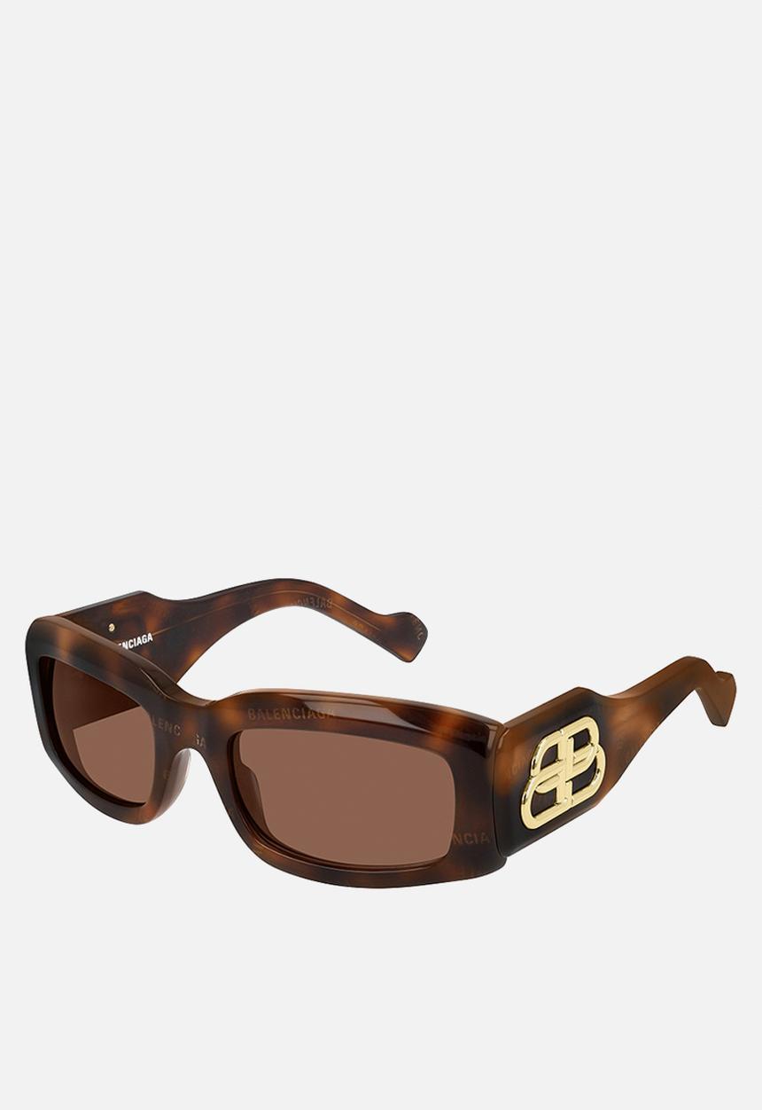 Balenciaga - BB0071S-002 54 Sunglass - Havana