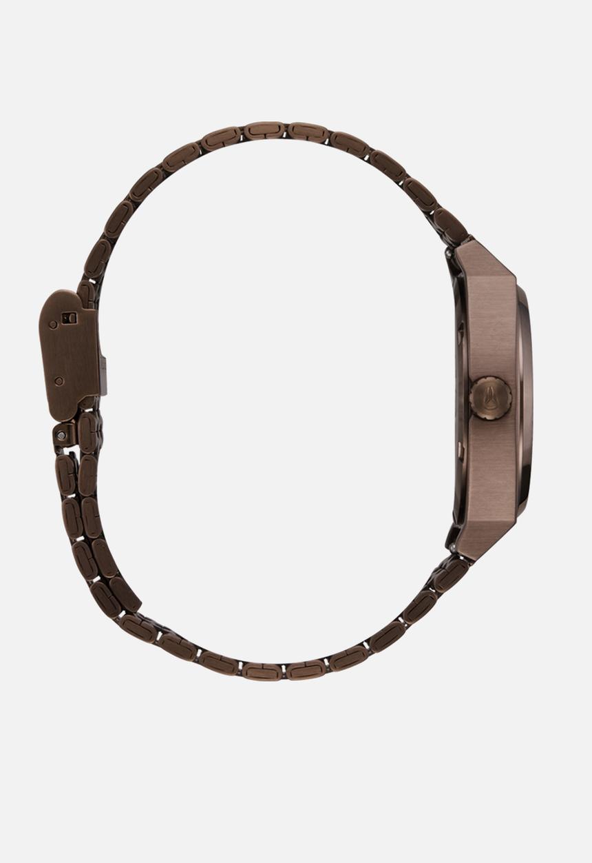 Nixon - Medium Time Teller - Chocolate / Black Coffee
