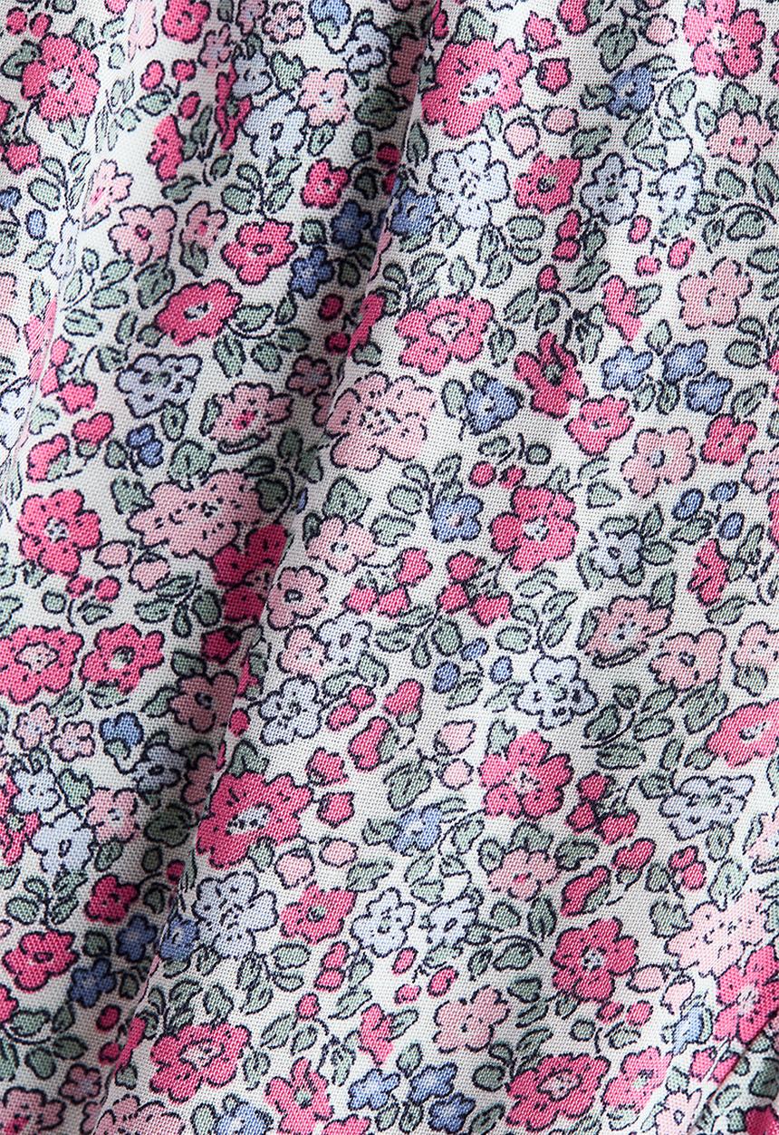 H&M - Woven joggers - white/pink floral