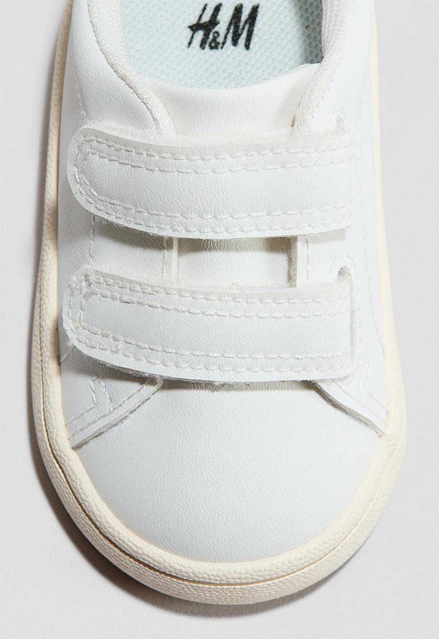 H&M - Trainers - white/beige