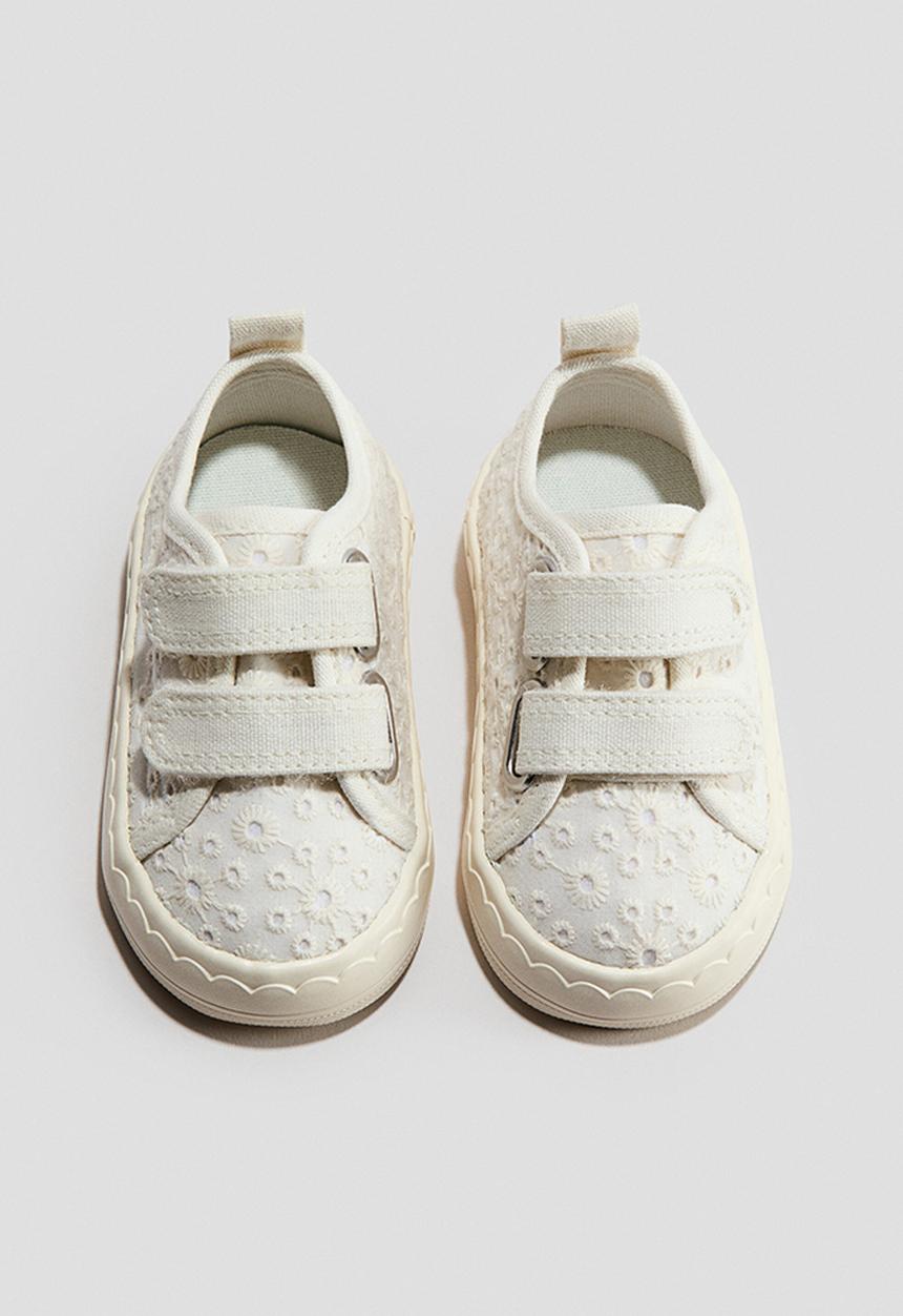 H&M - Cotton trainers - white