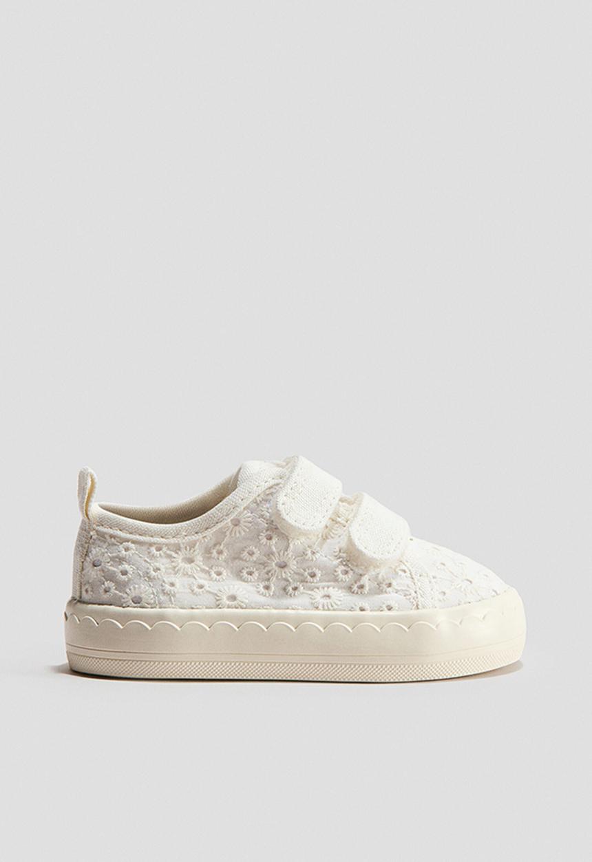 H&M - Cotton trainers - white