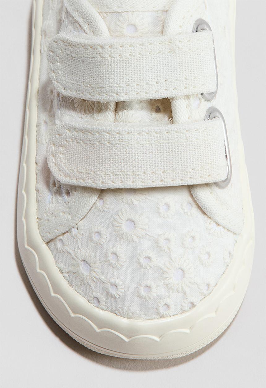 H&M - Cotton trainers - white