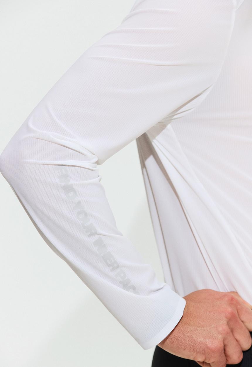 H&M - Long-sleeved running top with coolmove™ - white