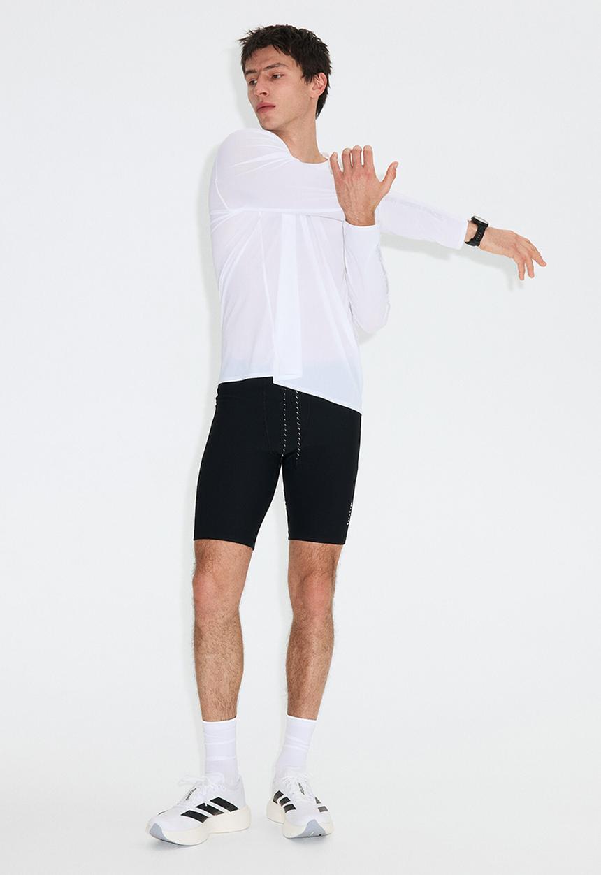 H&M - Long-sleeved running top with coolmove™ - white