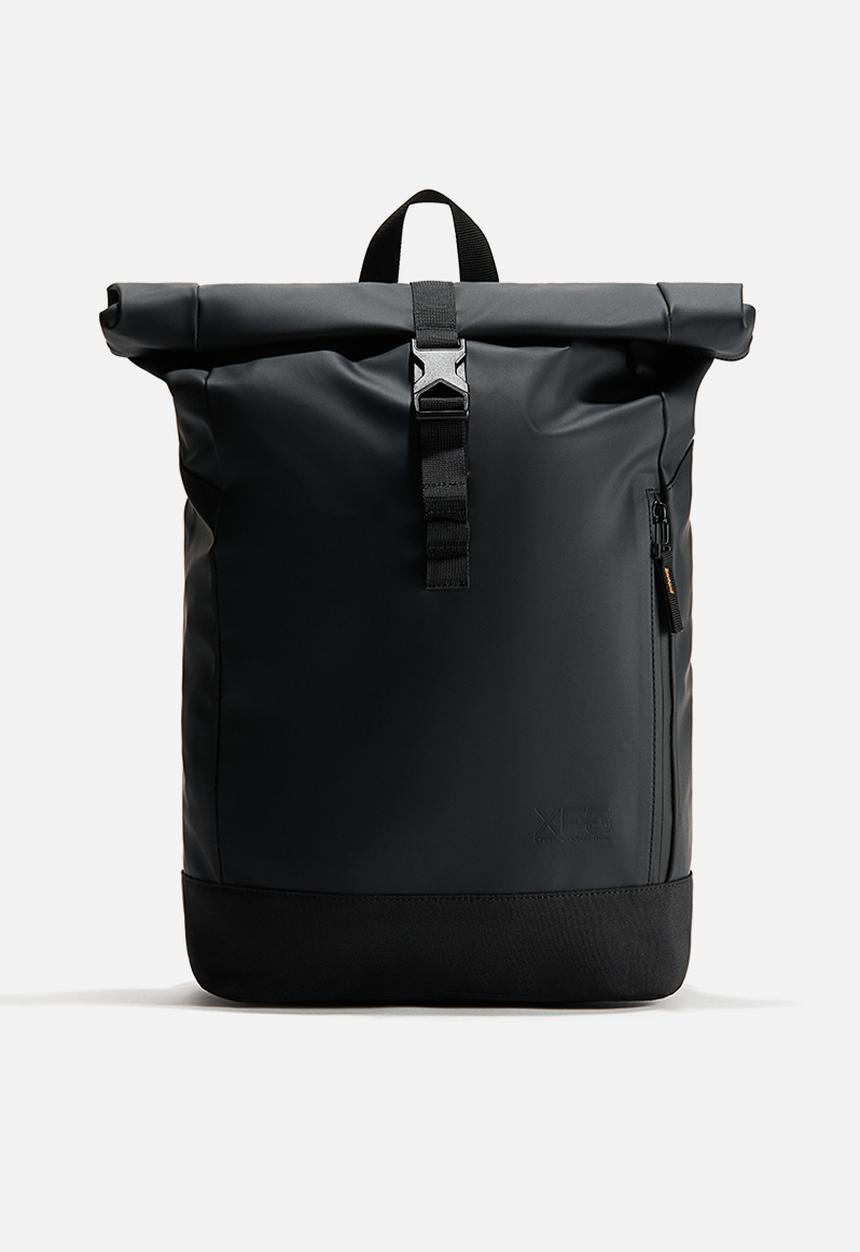 H&M - Roll-top backpack - black
