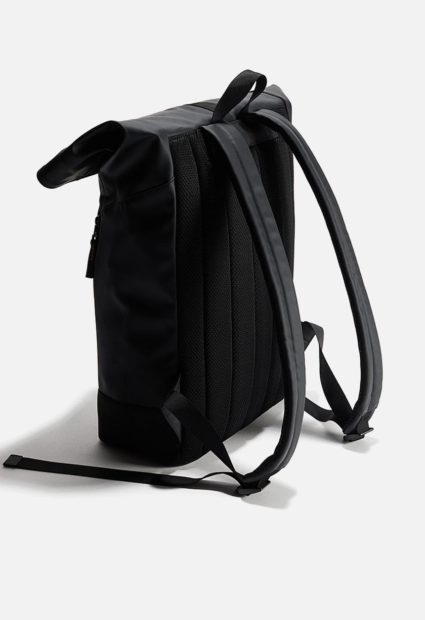 H&M - Roll-top backpack - black