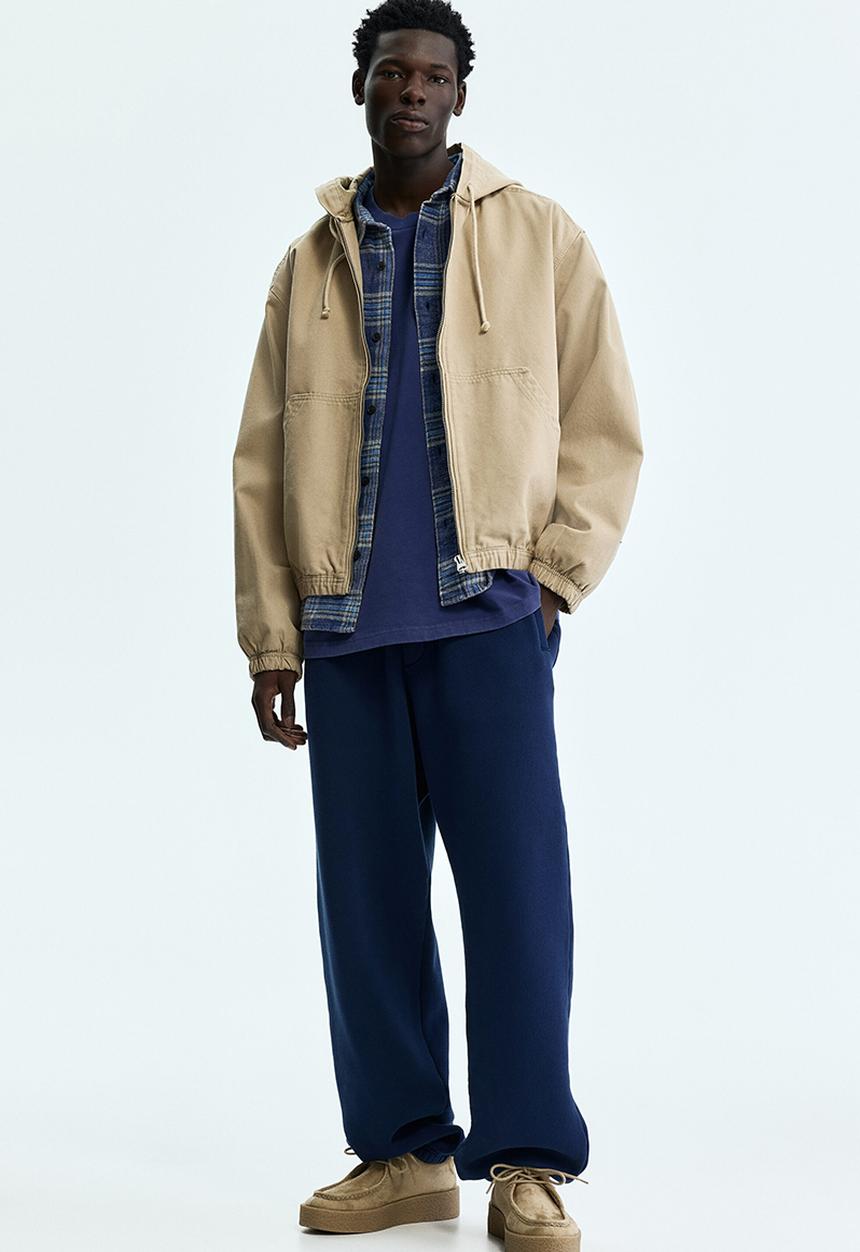 H&M - Relaxed fit sweatpants - dark blue