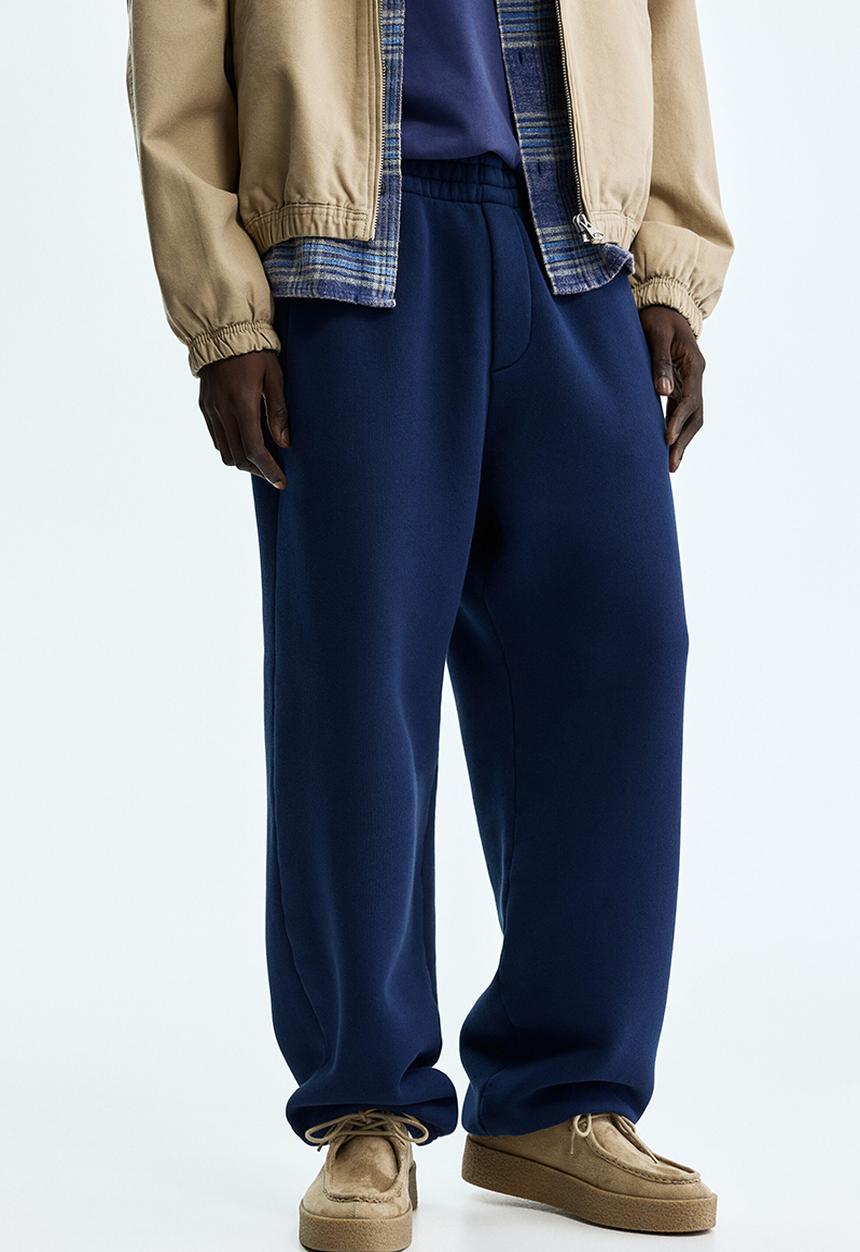 H&M - Relaxed fit sweatpants - dark blue