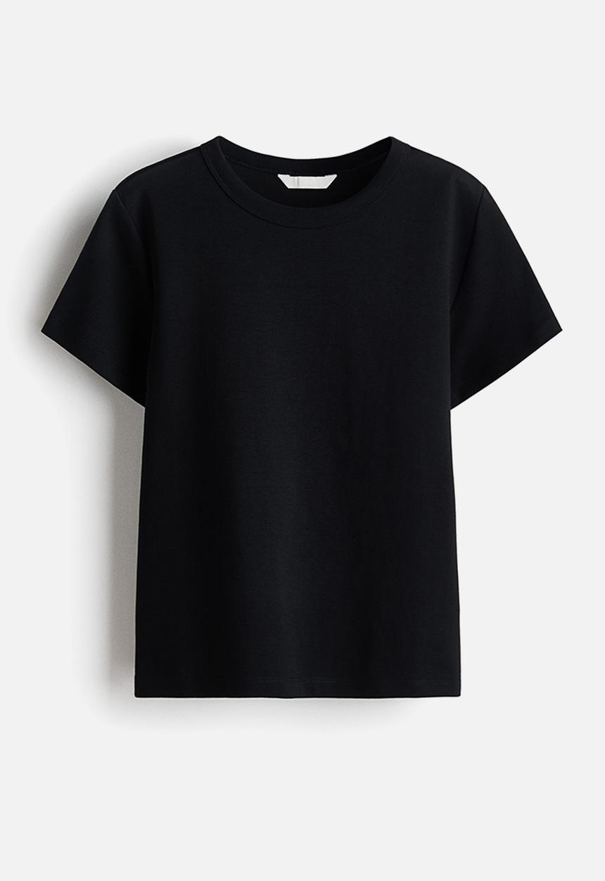H&M - Cotton t-shirt - black