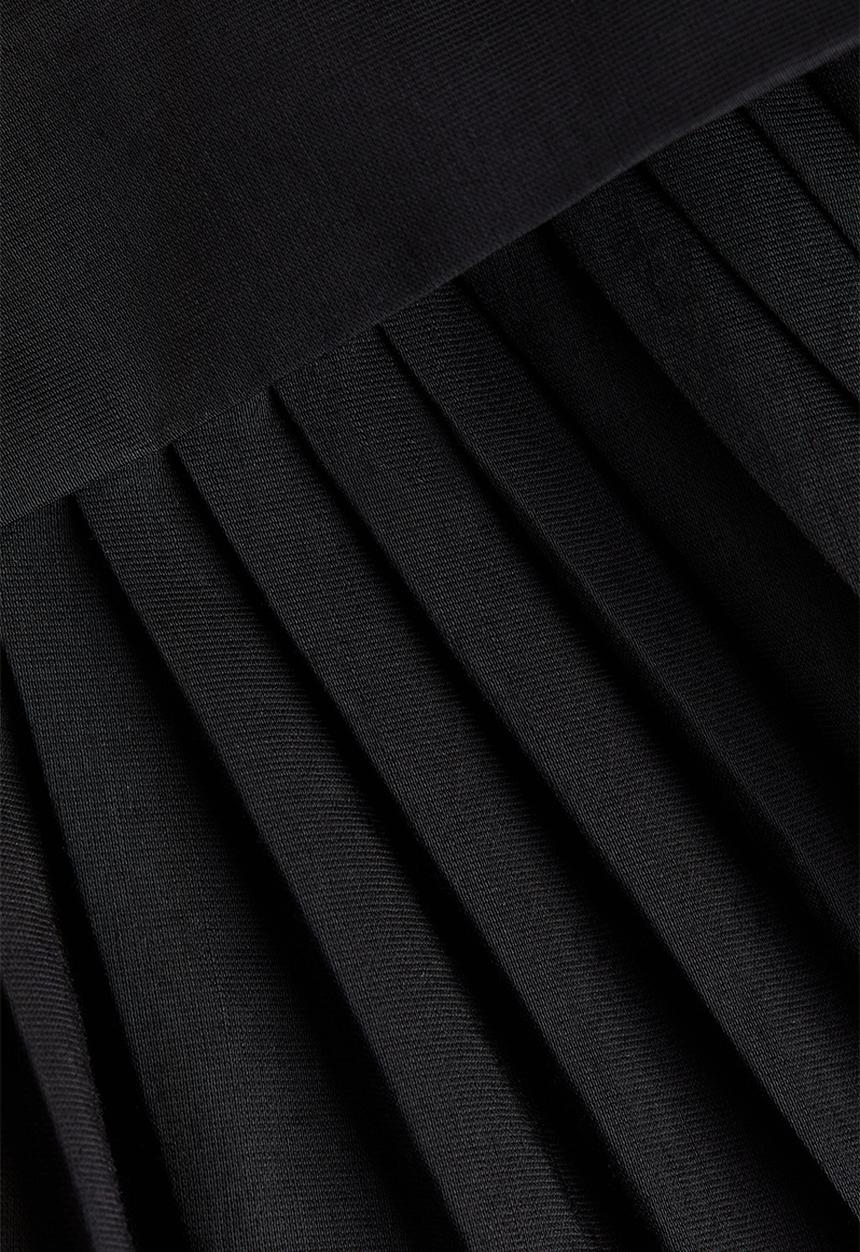 H&M - Midi balloon skirt - black
