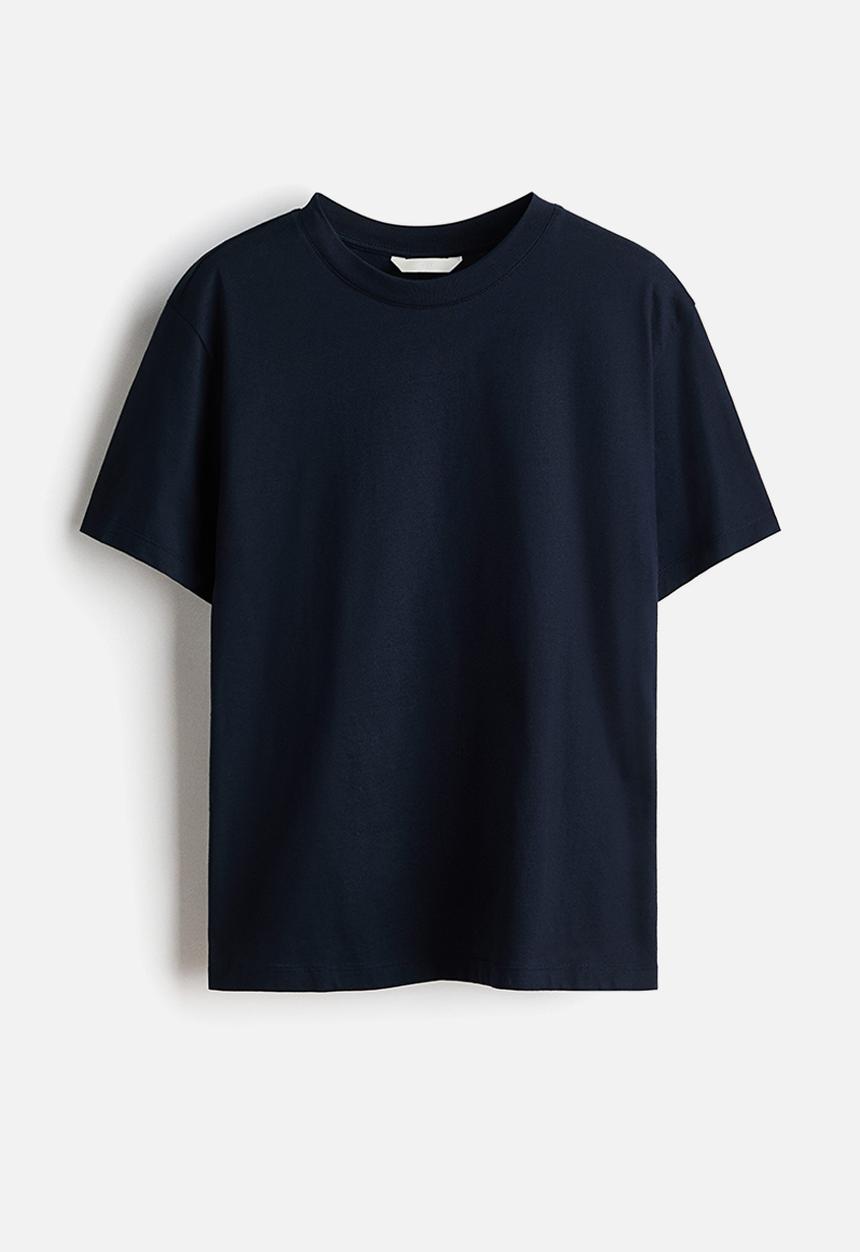 H&M - Cotton t-shirt - navy blue