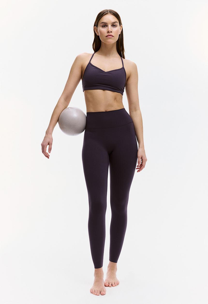 H&M - Sports leggings with softmove? - plum purple