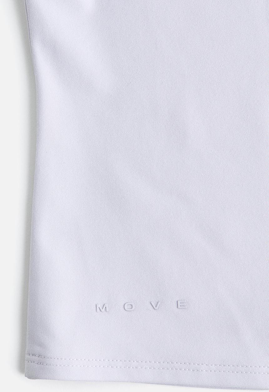 H&M - Sports top with drymove? - lilac
