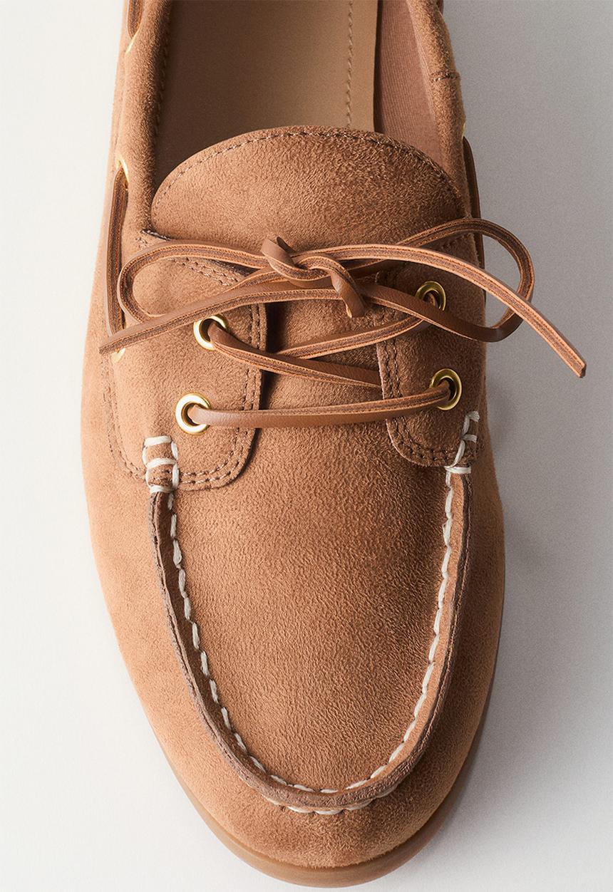 H&M - Deck shoes - dark beige