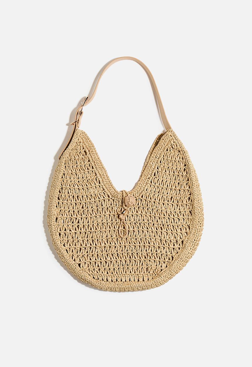 H&M - Straw shoulder bag - beige