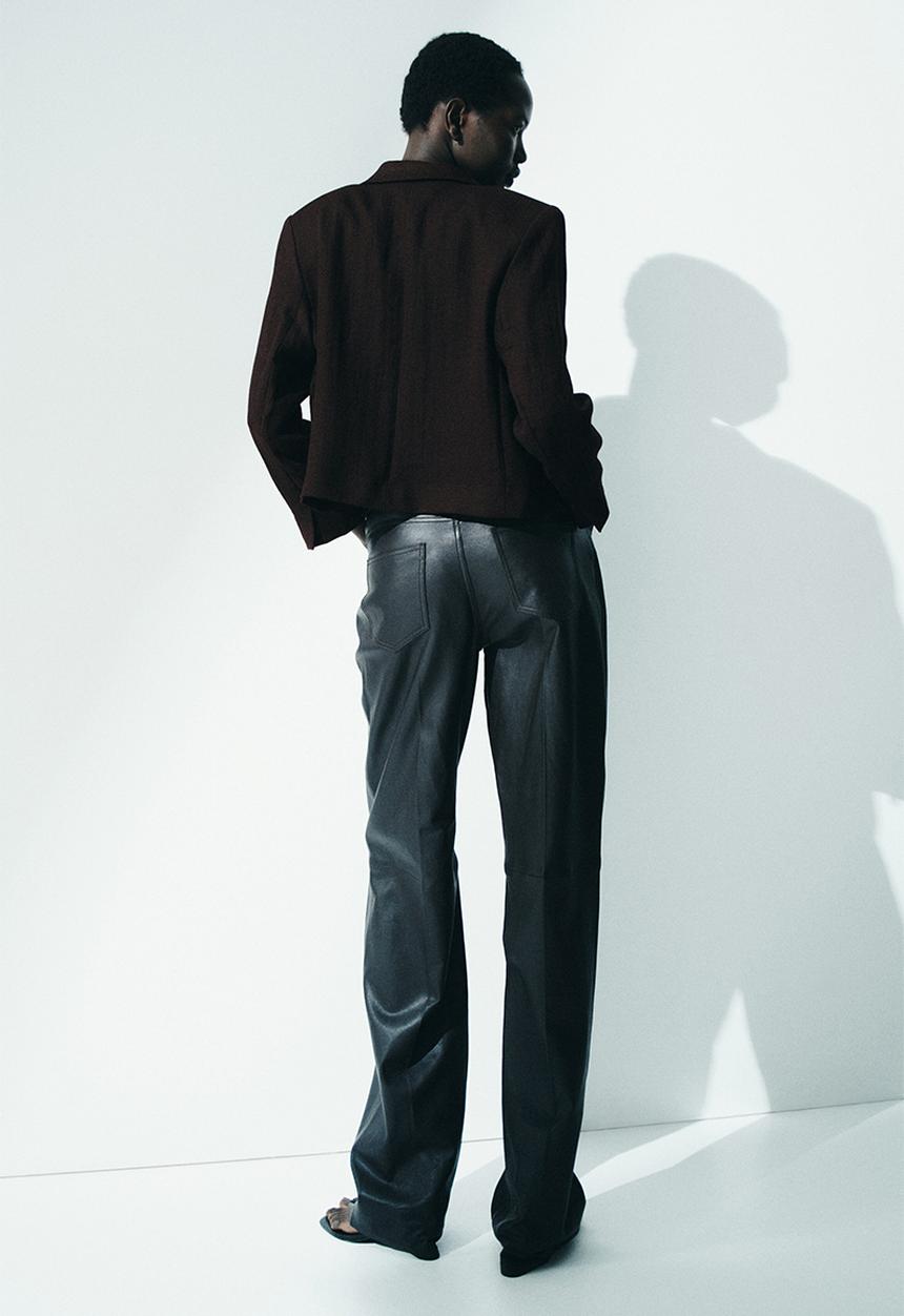 H&M - Short blazer - dark brown