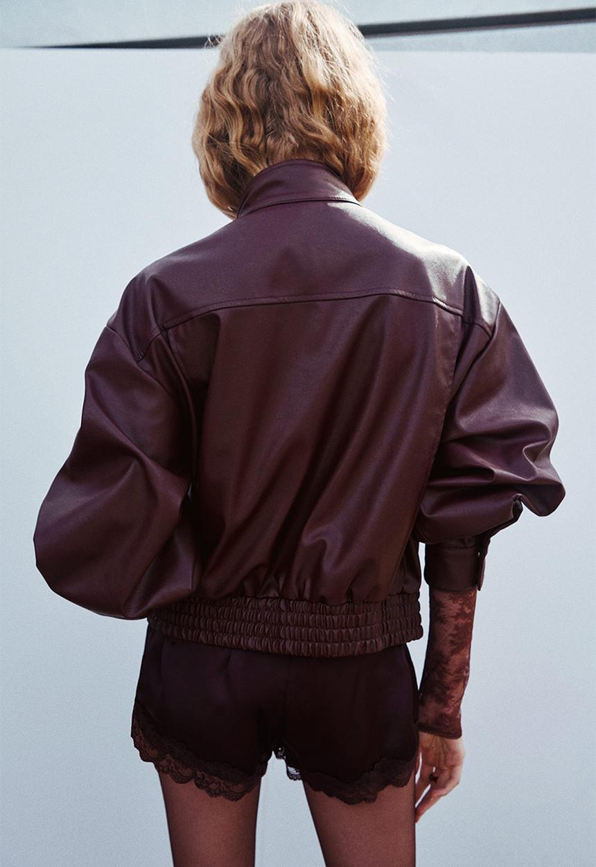 H&M - Jacket - burgundy