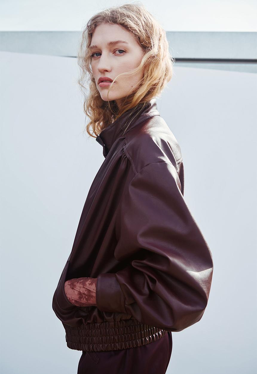 H&M - Jacket - burgundy