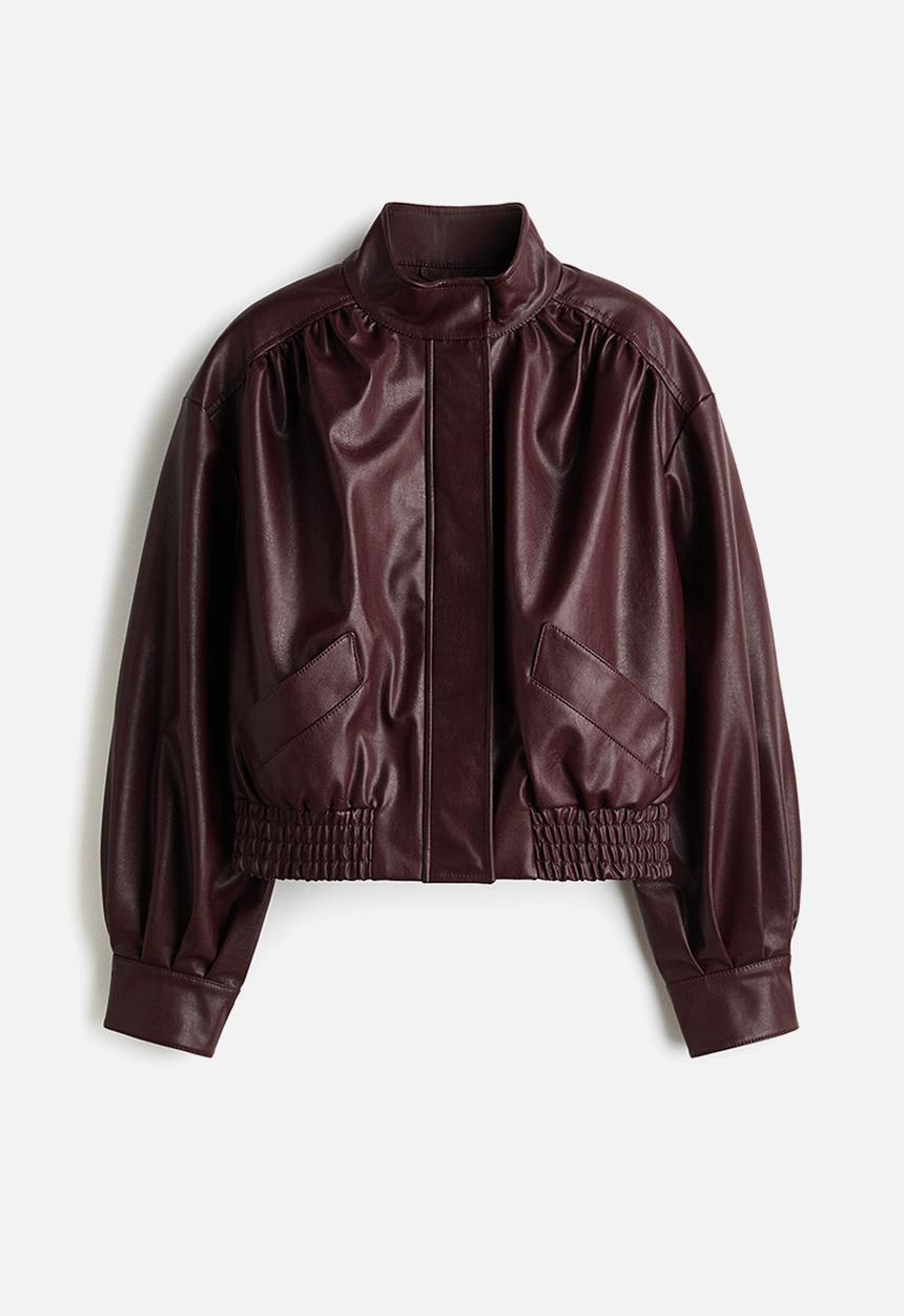 H&M - Jacket - burgundy