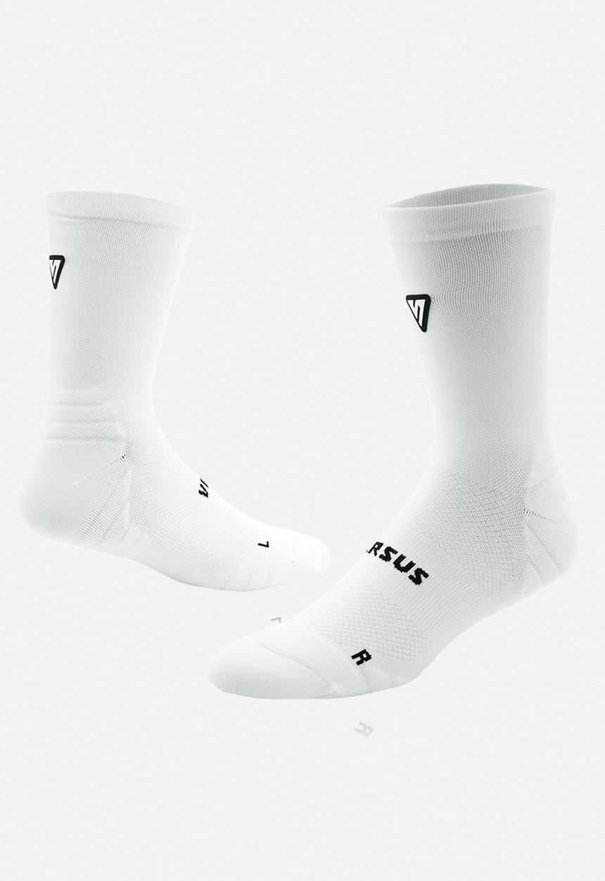 Versus - Running Quarter Socks - White