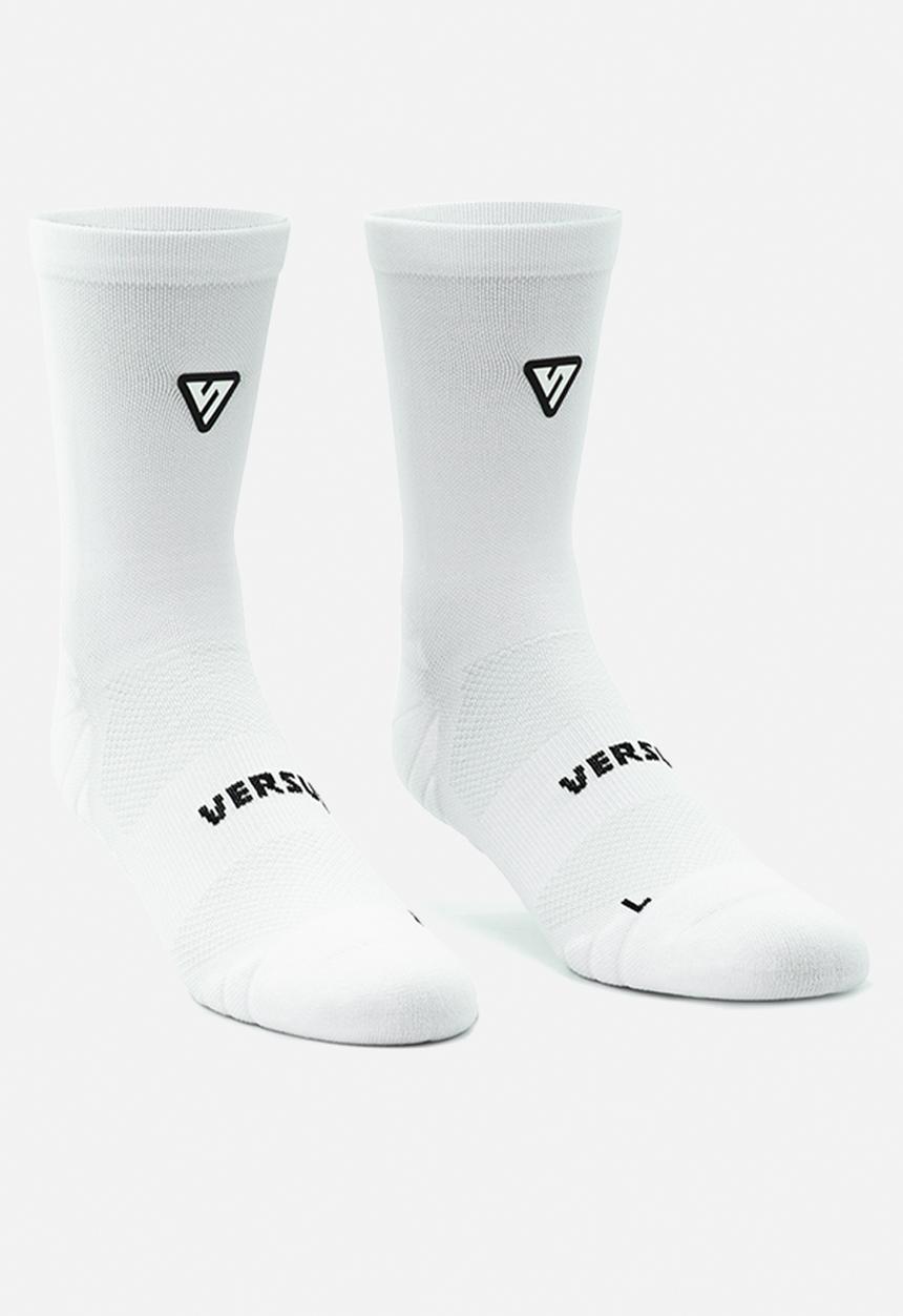 Versus - Running Quarter Socks - White