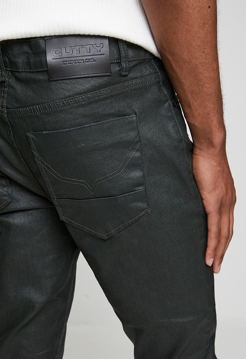 Cutty - Thor Denim Jeans - Dark Olive