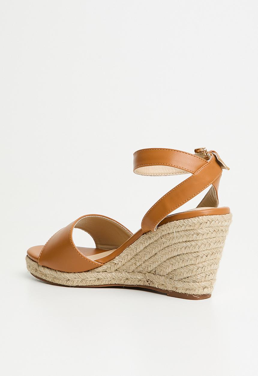 Miss Black - Jojo 8 classic wedge - tan