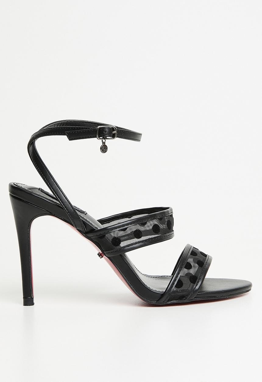 Miss Black - Jazz 50 open toe ankle strap - black