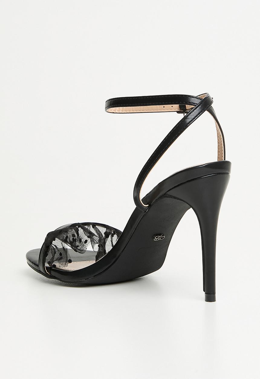 Miss Black - Jazz 49 open toe ankle strap - black