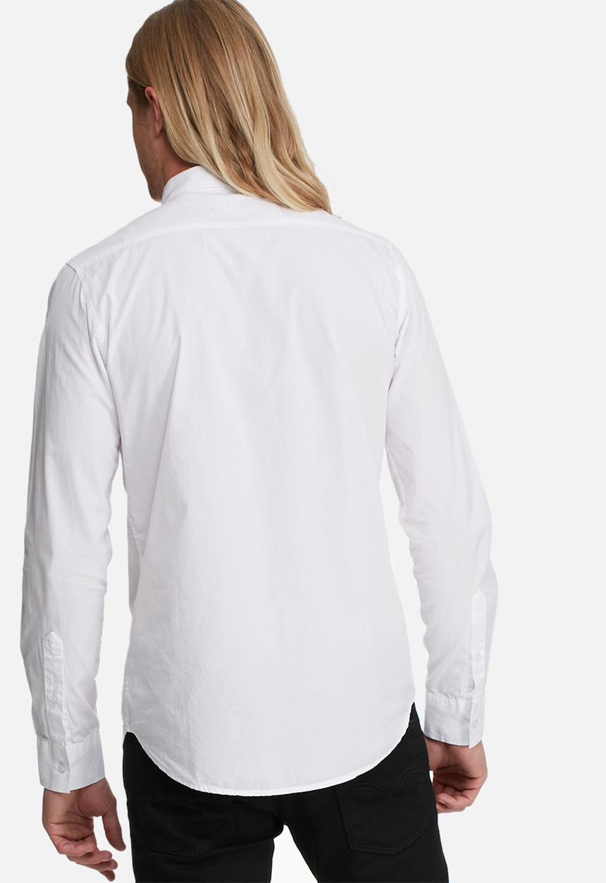 basicthread - Regular fit 1 pocket poplin