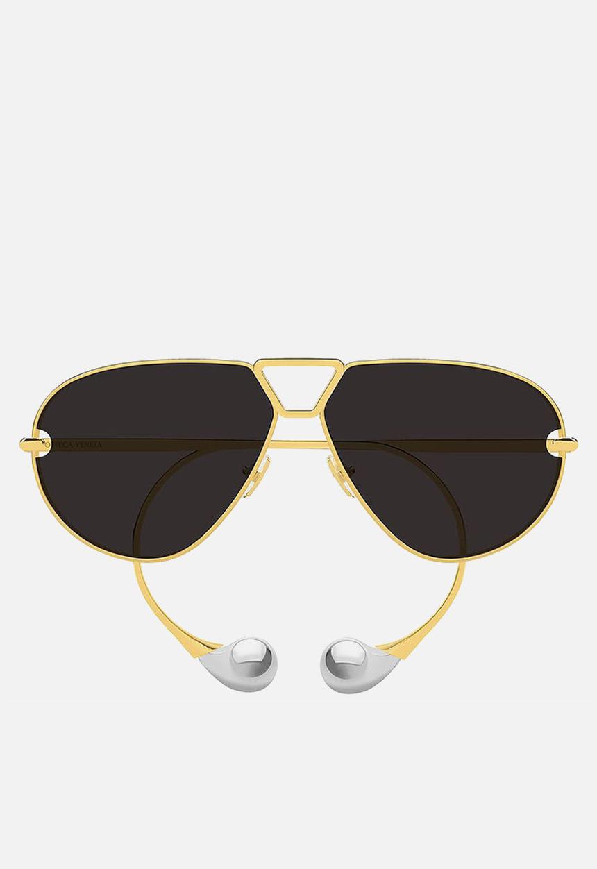 BOTTEGA VENETA - BV1437S-001 64 Sunglass - Gold