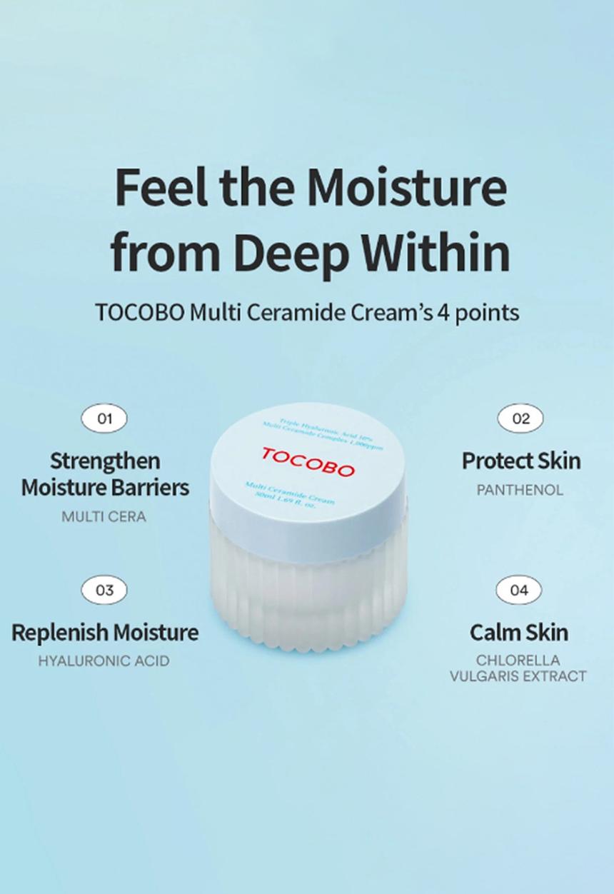 TOCOBO - Multi Ceramide Cream - 50ml