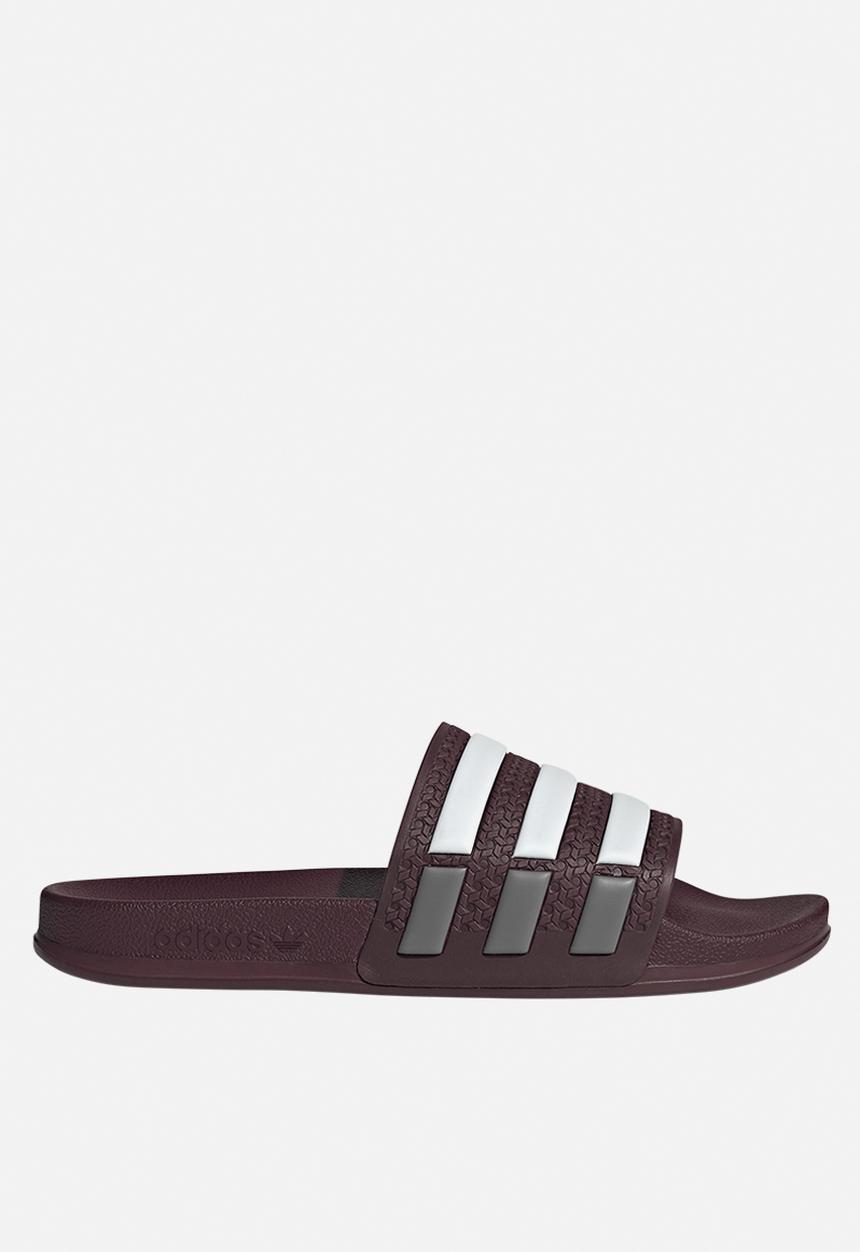 adidas Originals - Adilette Og Cf - Maroon/Ftwr White/Core Black