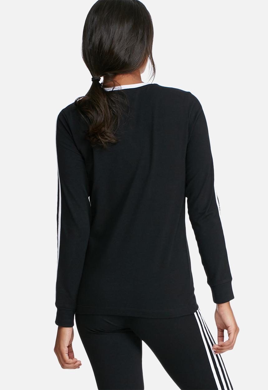 adidas Originals - 3 Stripe long sleeve tee